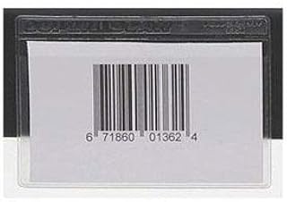 4" x 6" Label Holders, Clear, Self Adhesive - Top Load, 50/Pk