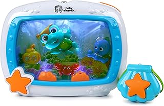 Baby Einstein Sea Dreams Soother Musical Crib Toy and Sound Machine, Newborn and up