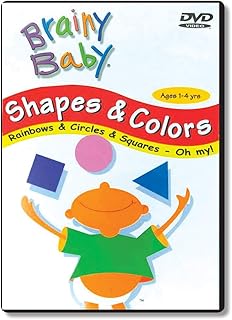 Brainy Baby Shapes & Colors DVD: Rainbows, Circles and Squares Classic Edition
