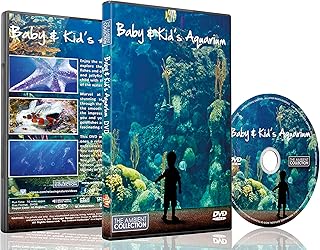 Aquarium DVD For your Home - Baby and Kids Aquarium TV - for Child's Sleep Aid also Entertain Children with Sea Horse,Clown Fish,Jelly Fish,Gold Fish and Much More