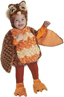 Sponsored Ad - UNDERWRAPS Belly Babies Brown Owl Costume Child Toddler Medium 18-24 Months