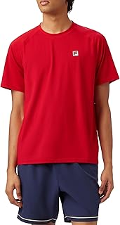 Men's Short Sleeve Crewneck Fila Red XL
