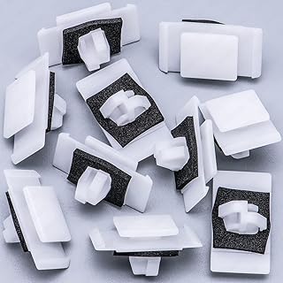 Rexka 10pcs Rocker Wheel Opening Molding Clip 87758-G2000 for Hyundai Kia Elantra, Ioniq, Palisade, Santa Fe, Sonata, Tucson, K5, Sorento, Telluride 87758G2000