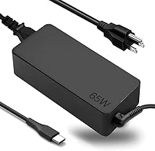 65W USB C Laptop Charger Compatible with Lenovo Thinkpad/Yoga/Chromebook, ADLX65YDC2A Replacement for Lenovo Laptop Charger