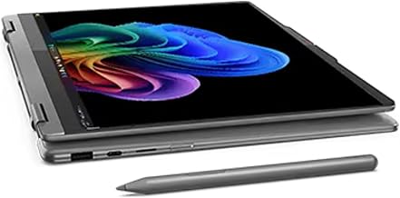 Yoga 7i 2-in-1 Laptop with Intel Core Ultra 5 226V Processor, 14” WUXGA OLED 100%DCI-P3 HDR 500 TB Touch Display, 16GB Memory, 1TB SSD, Yoga Pen, Wi-Fi 7, FP Reader, and Win 11 Home 83JQ0001US