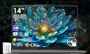 2025 Yoga 7i 2-in-1 Copilot+ PC, 14" 600Nits OLED Touchscreen, Ultra 5 226V (>Ultra 5 125U), 15H Battery, Backlit KB, Privacy cam, FP, Wi-Fi 7, Win11 Pro, W/128G PSD (16GB RAM |1TB SSD)