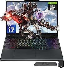 Legion 5 15.1" WQXGA 165Hz Gaming Laptop, Intel i7-14700HX, GeForce RTX 5060 8GB GDDR7, 16GB DDR5, 1TB SSD, Backlit Keyboard, 5.0MP Camera, Wi-Fi 7, Win 11 Pro, Black, 512GB Docking Station Set