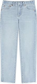 Girls' High Rise Straight Fit Jeans