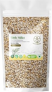 Shiva Organic Little Millet 900g - Nutrient-Rich Gluten-Free Grain for Healthy Cooking and Snacking