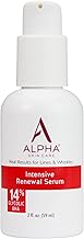 Sponsored Ad - Alpha Skin Care Renewal Serum, 14% Glycolic AHA, Anti-Aging Formula, Reduces Lines & Wrinkles, Alpha Hydroxy Acid Exfoliates & Evens Skin Tones, Rejuvenates & Hydrates, 2 Oz