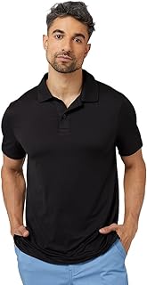 Men's Cool Classic Polo| Slim Fit | Moisture Wicking | 4-Way Stretch |Golf | Tennis