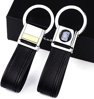 Sponsored Ad - Stainless steel lanyard keychain and leather strap clips compatible with infiniti key fob