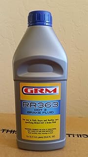 GRM RR363 Heavy Duty Brake Fluid - 1 Liter Bottle for Rolls-Royce and Bentley Vehicles