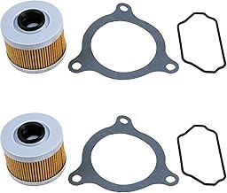 Oil Filter Kit 888464 With Gasket Compatible with Royal Enfield Himalayan EZ & Scram 411 Motorcycle