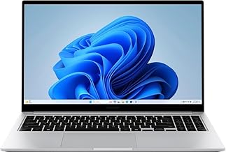 Galaxy Book4 2024 Business Laptop 15.6" FHD IPS 10-Core Intel 7 150U 16GB LPDDR4 512GB SSD Intel Graphics Wi-Fi 6 Backlit Keyboard Fingerprint Win11 Home w/ONT 32GB USB