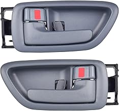 Sponsored Ad - 2Pcs Interior Door Handles Driver & Passenger Side for 2001-2007 Toyota Sequoia, 2000-2004 Avalon, 2004-2006 Tundra - Crew Cab ONLY - Four Full-Sized Doors - Gray
