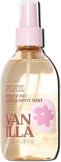 PINK Vanilla Hair & Body Mist, Perfume Spray for Women (8 oz)