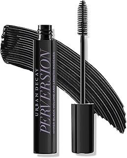Perversion Volumizing Mascara - Intense Black Lengthening Mascara, Smudge-Resistant, Flake-free, Buildable Lash Volume & Length, Curling & Separating, Vegan Formula, Cruelty-free